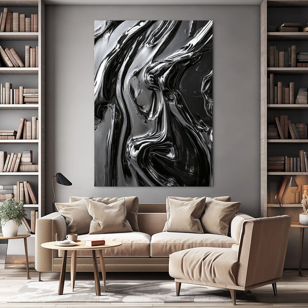 Classic Black Abstract Art