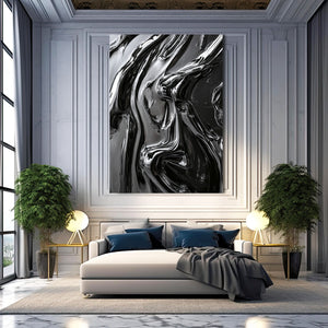 Classic Black Abstract Art