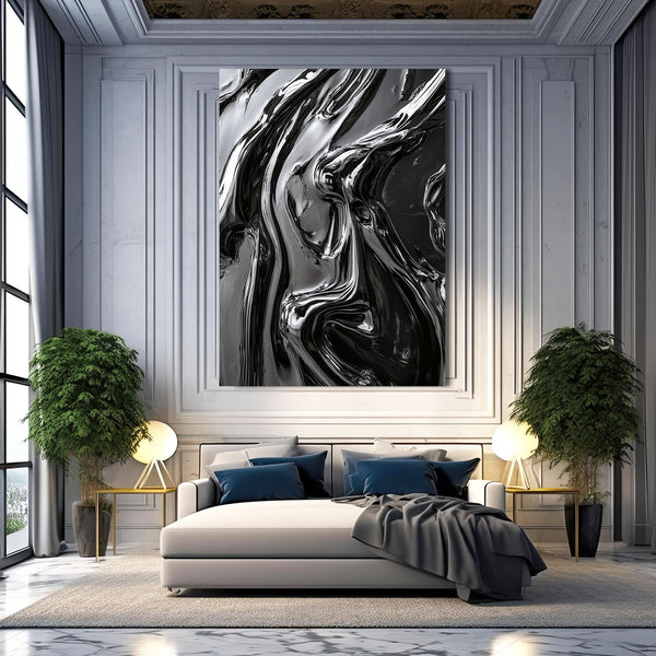 Classic Black Abstract Art