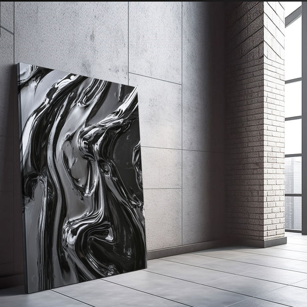 Classic Black Abstract Art