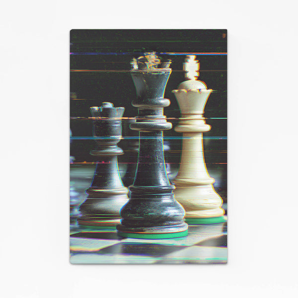 Classic Chess Piece Wall Art