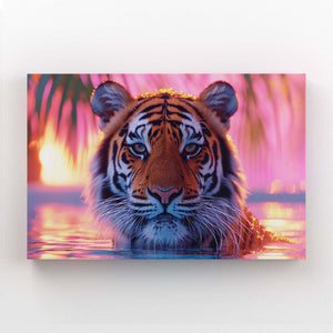Famous Art Tiger Face | MusaArtGallery™