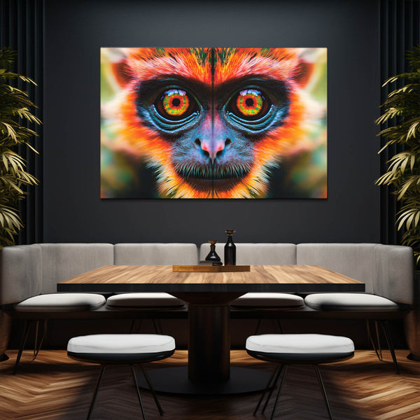 Close Up Cool Monkey Artwork