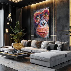 Close Up Monkey Art