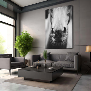 Closeup Horse Art