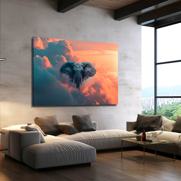 Cloud Elephant Wall Art | MusaArtGallery™