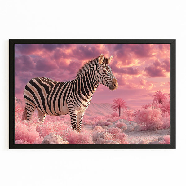 Cloud Zebra Wall Art
