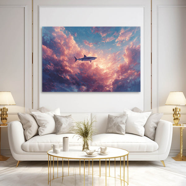 Clouded Shark Art
