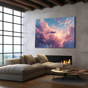 Clouded Shark Art