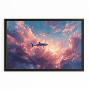 Clouded Shark Art