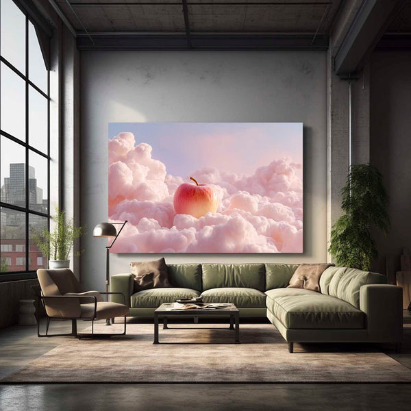 Cloudy Apple Art