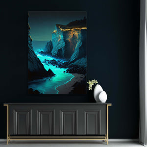 Coastal Abstract Canvas Wall Art | MusaArtGallery™