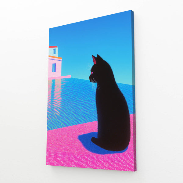 Coastal Cat Art