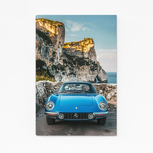 Coastal Ferrari Car Art