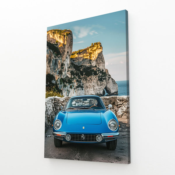 Coastal Ferrari Car Art