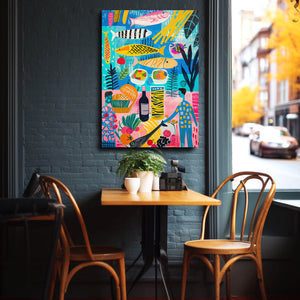Coastal Market Boho Wall Art | MusaArtGallery™