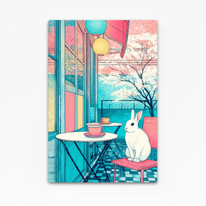 Coffee Rabbit Wall Art