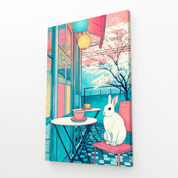 Coffee Rabbit Wall Art