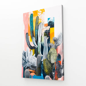 Collage Cactus Art