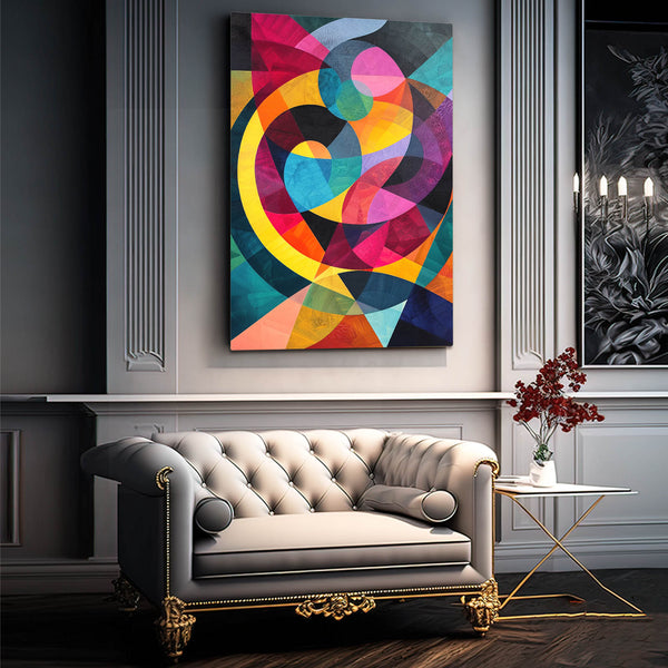 Color Harmony Abstract Art | MusaArtGallery™