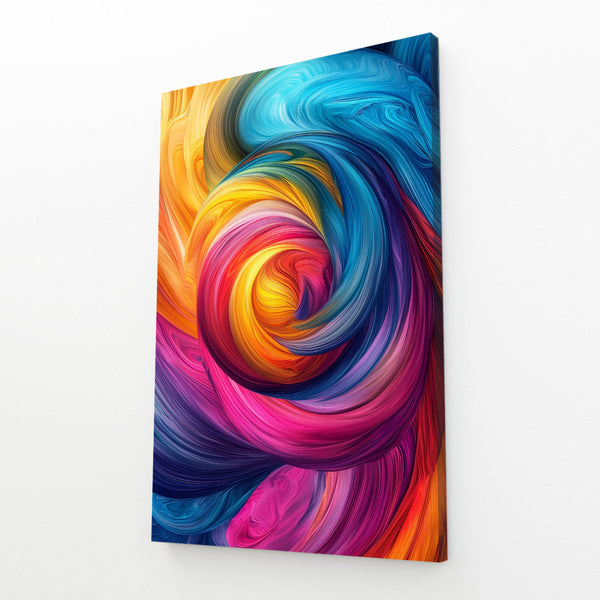 Color Swirl Abstract Art | MusaArtGallery™