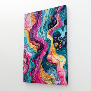 Colored Canvas Boho Wall Art | MusaArtGallery™