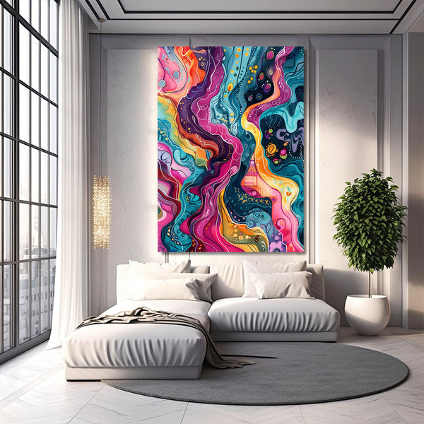 Colored Canvas Boho Wall Art | MusaArtGallery™