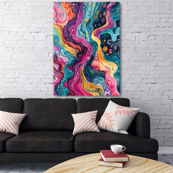 Colored Canvas Boho Wall Art | MusaArtGallery™