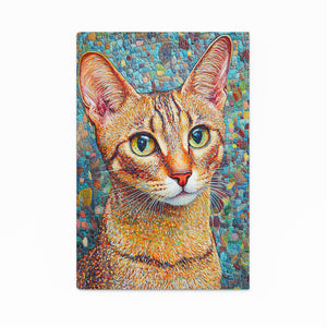 Colored Cat Wall Art