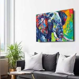 Colored Elephants Art | MusaArtGallery™