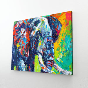 Colored Elephants Art | MusaArtGallery™