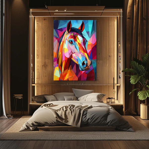 Colored Horse Art