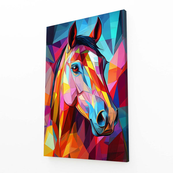 Colored Horse Art
