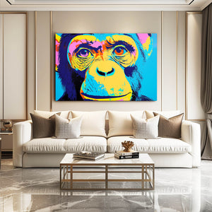 Colored Monkey Art