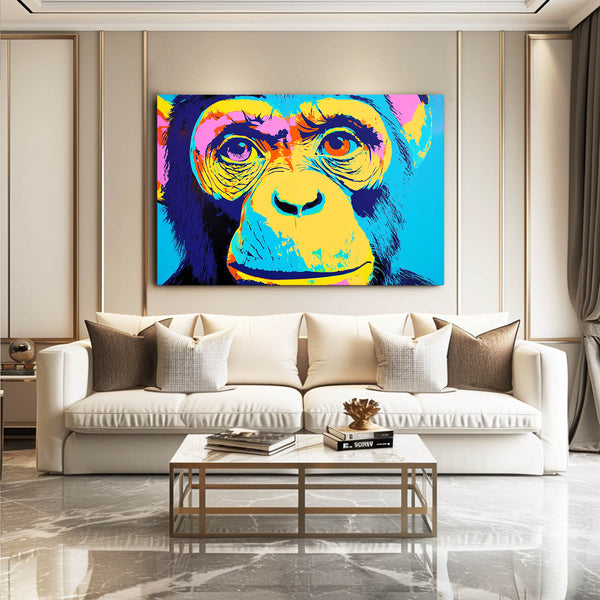 Colored Monkey Art