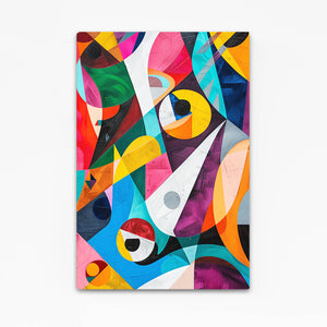 Colorful Abstract Mexican Wall Art | MusaArtGallery™