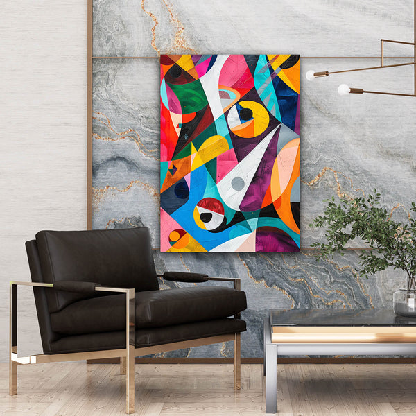 Colorful Abstract Mexican Wall Art | MusaArtGallery™