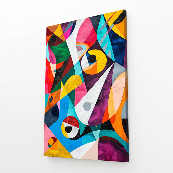 Colorful Abstract Mexican Wall Art | MusaArtGallery™