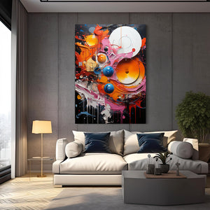 Colorful Abstrait Wall Art | MusaArtGallery™