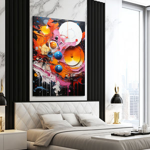 Colorful Abstrait Wall Art | MusaArtGallery™