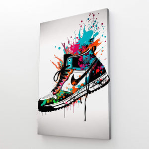 Colorful Air Jordan Wall Art | MusaArtGallery™