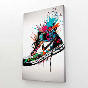 Colorful Air Jordan Wall Art | MusaArtGallery™