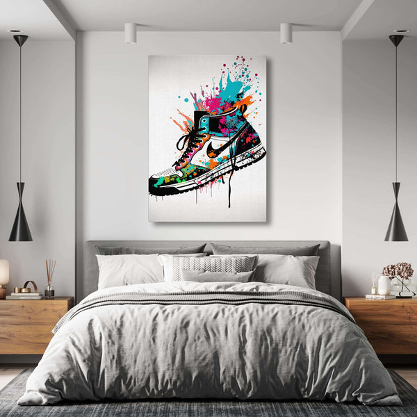 Colorful Air Jordan Wall Art | MusaArtGallery™