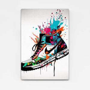 Colorful Air Jordan Wall Art | MusaArtGallery™