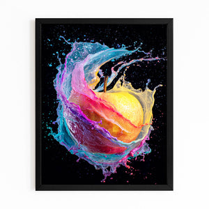 Colorful Apple Art