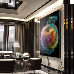 Colorful Apple Wall Art