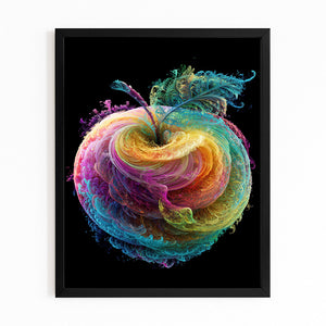 Colorful Apple Wall Art
