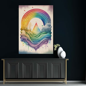 Colorful Arc En Ciel Wall Art | MusaArtGallery™