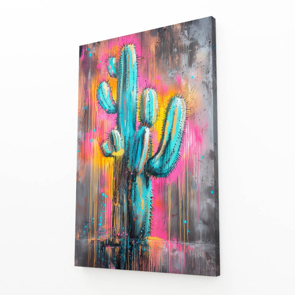 Colorful Art Cactus