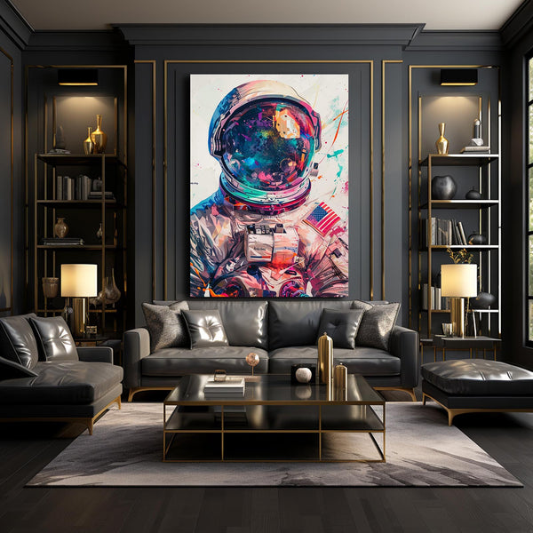 Colorful Astronaut Art | MusaArtGallery™